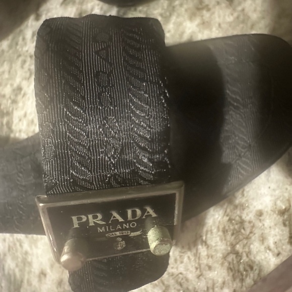 Prada Slip on Sandals - EU 40 Size 9 US - Picture 4 of 14